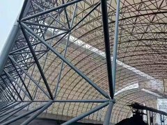 青海煤棚網架工程